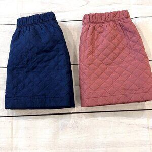 Old Navy Bundle Of 2 Quilted Skirts